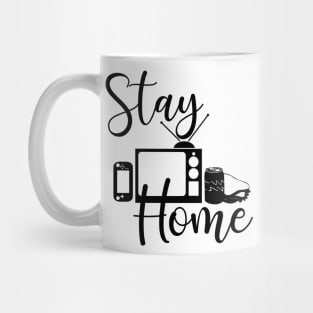 Stay Home 2020 custom T-shirt Mug